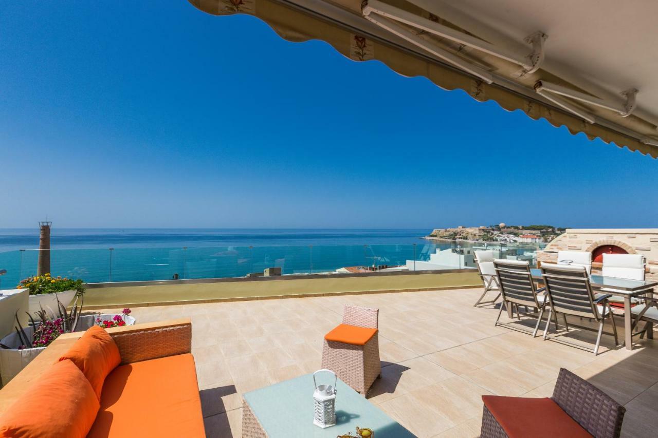 Апартаменты Elytis Panoramic View Ретимно Экстерьер фото